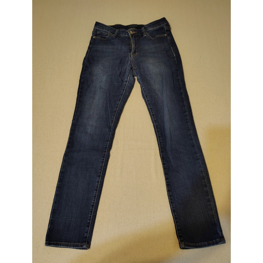 Lucky Brand Jeans Womens Size 4 27 Regular Blue Denim Straight Leg Pants 3